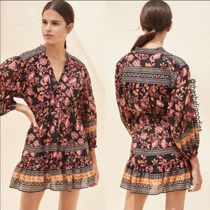 ALICE + OLIVIA Sedona Dress Red Pink Floral Mini